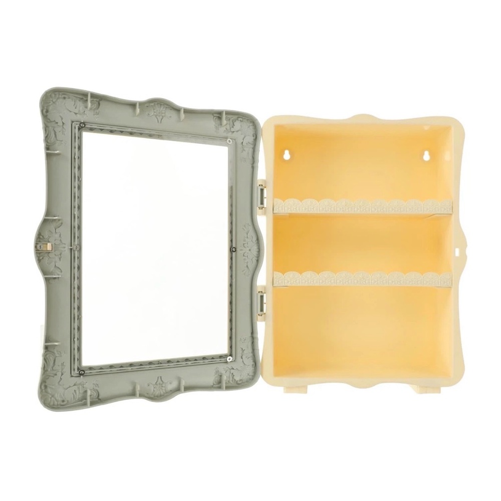 TikTok Viral Room2Room Five Below Gilded Display Shelf Gold Vanity Cabinet - Picture 3 of 16